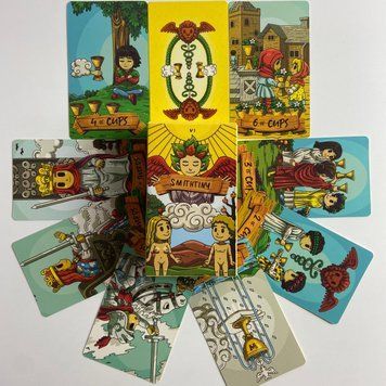 Таро Смиттины, уменьшенная (Smithtiny Tarot) TR-B-536 BTR-B-536 фото