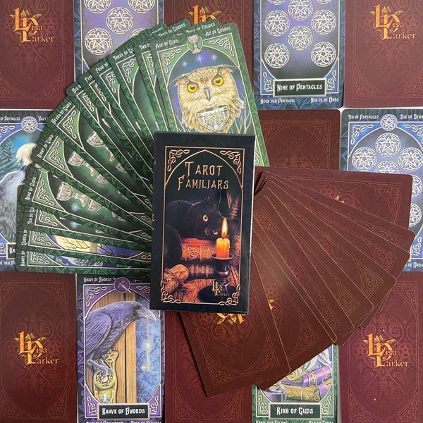 Таро Фамильяров, уменьшенная (Familiars Tarot by Lisa Parker) TR-B-351 BTR-B-351 фото