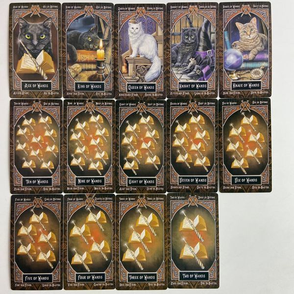 Таро Фамильяров, уменьшенная (Familiars Tarot by Lisa Parker) TR-B-351 BTR-B-351 фото