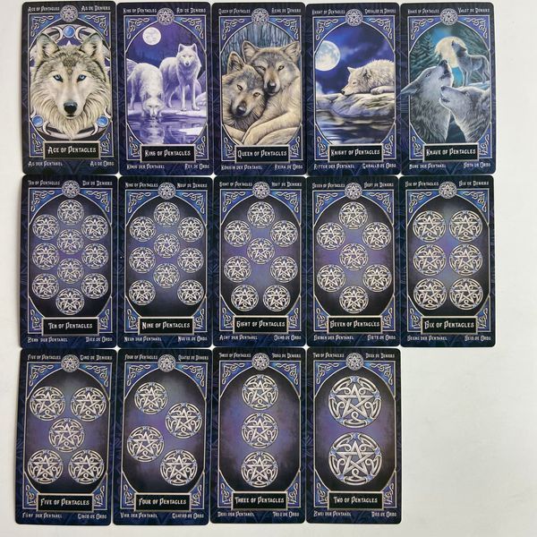Таро Фамильяров, уменьшенная (Familiars Tarot by Lisa Parker) TR-B-351 BTR-B-351 фото
