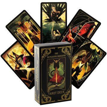 Таро Подземелий и Драконов, уменьшенная (Dungeons & Dragons Tarot) TR-B-496 BTR-B-496 фото