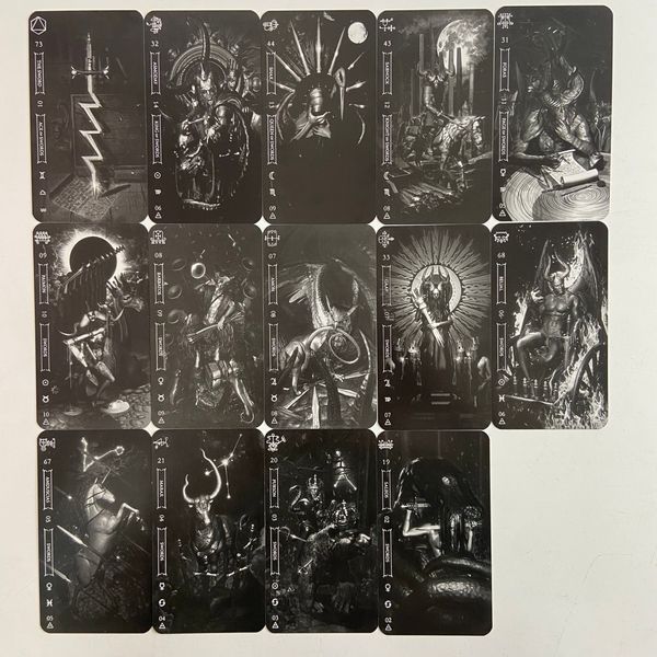 Таро Темное Таро Гоэтия (Goetia Tarot in Darkness) TR-B-759 BTR-B-759 фото
