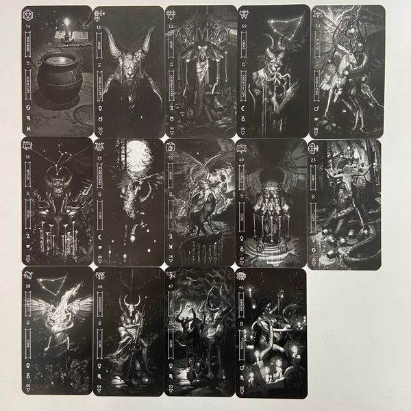 Таро Темное Таро Гоэтия (Goetia Tarot in Darkness) TR-B-759 BTR-B-759 фото