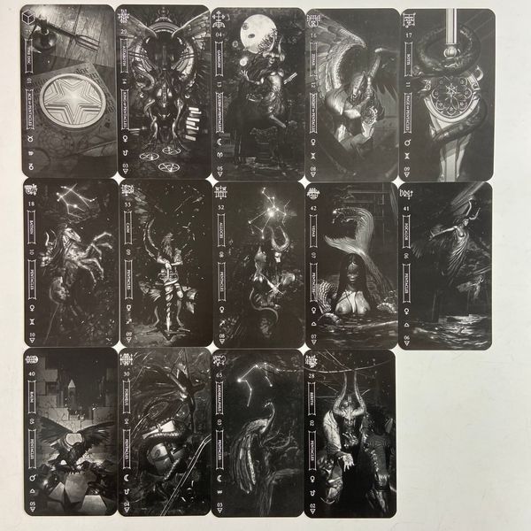 Таро Темное Таро Гоэтия (Goetia Tarot in Darkness) TR-B-759 BTR-B-759 фото