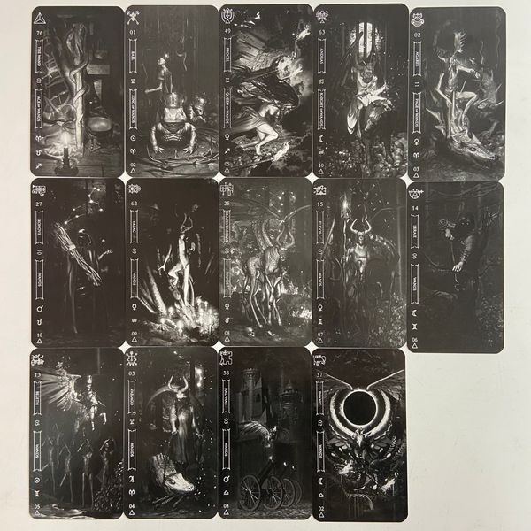 Таро Темное Таро Гоэтия (Goetia Tarot in Darkness) TR-B-759 BTR-B-759 фото