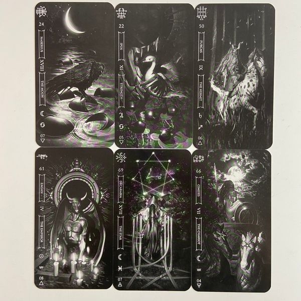 Таро Темное Таро Гоэтия (Goetia Tarot in Darkness) TR-B-759 BTR-B-759 фото