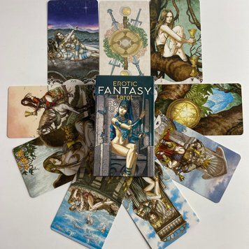 Таро Эротических фантазий, уменьшенная (Erotic Fantasy Tarot Deck) TR-B-353 BTR-B-353 фото