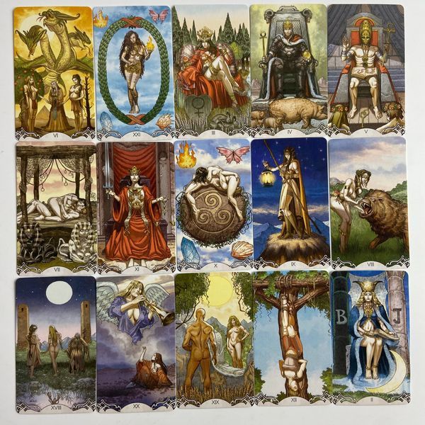 Таро Еротичних фантазій, зменшена (Erotic Fantasy Tarot Deck) TR-B-353 BTR-B-353 фото