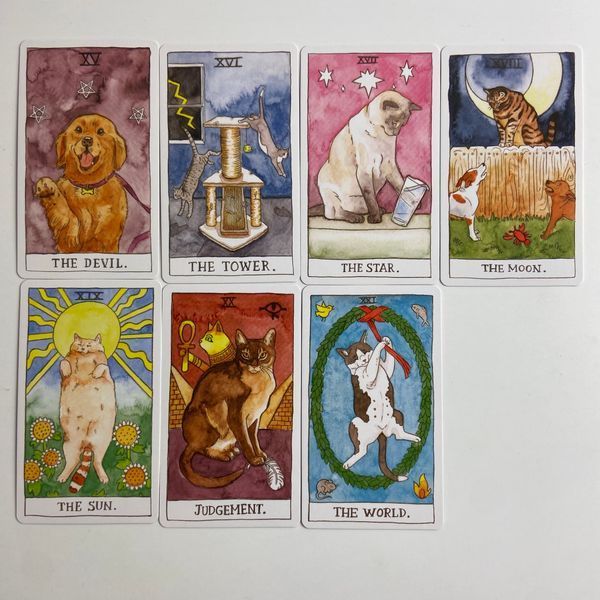 Таро Кішок, зменшена (Cat Tarot) BTR-B-354 BTR-B-354 фото