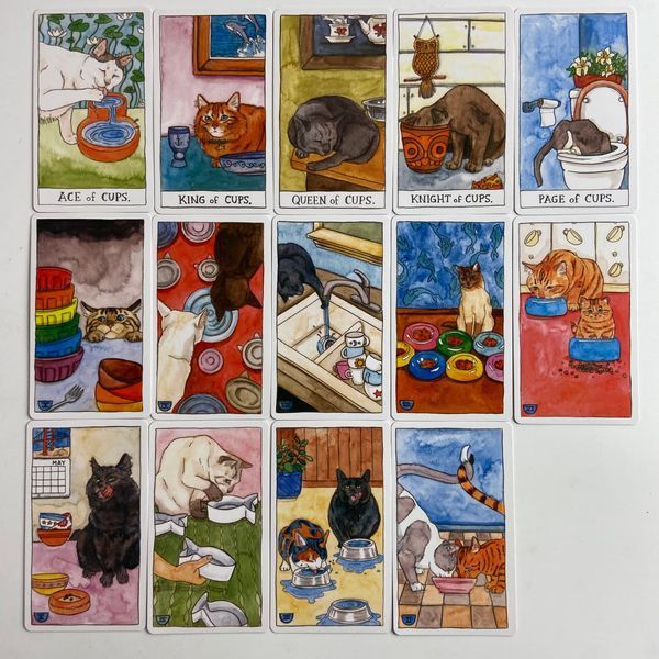 Таро Кішок, зменшена (Cat Tarot) BTR-B-354 BTR-B-354 фото