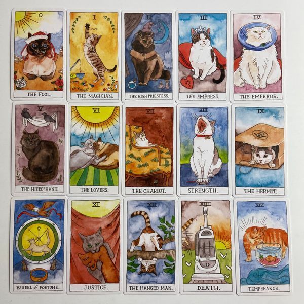 Таро Кішок, зменшена (Cat Tarot) BTR-B-354 BTR-B-354 фото