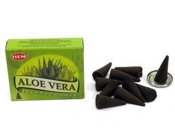 Арома-конуси Aloe Vera Dhoop Cones, HEM (Алоє Вера) ZP-718 BZP-718 фото