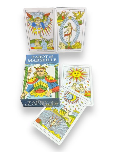 Карты таро - Марсельское таро, уменьшенная (Tarot of Marseille) TR-B-355 фото