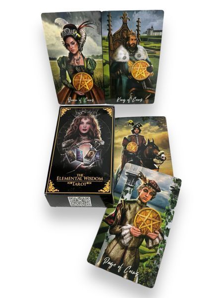 Таро Мудрость Элементалей, уменьшенная (The Elemental Wisdom Tarot) TR-B-413 BTR-B-413 фото