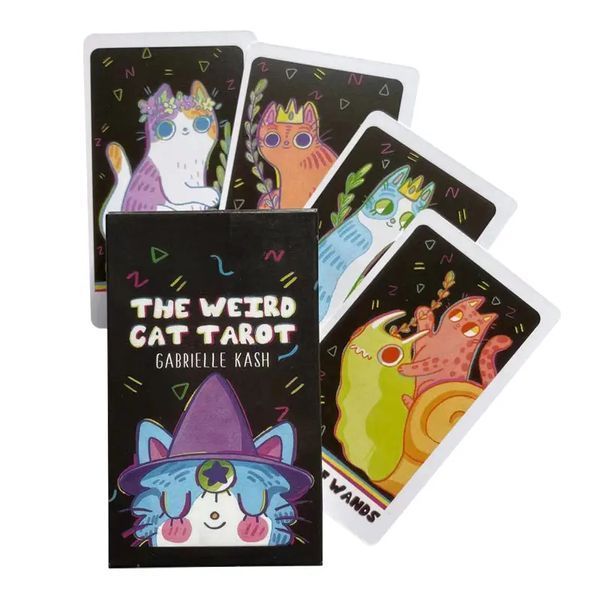 Таро Странной Кошки, уменьшенная (Weird Cat Tarot) BTR-B-467 BTR-B-467 фото
