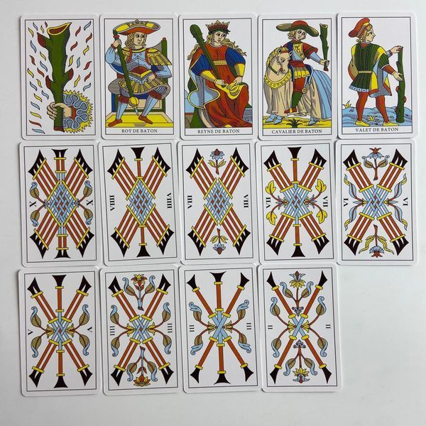 Таро Марсельское таро, уменьшенная (Tarot of Marseille) BTR-B-355 BTR-B-355 фото