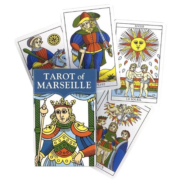 Карты таро - Марсельское таро, уменьшенная (Tarot of Marseille) TR-B-355 фото