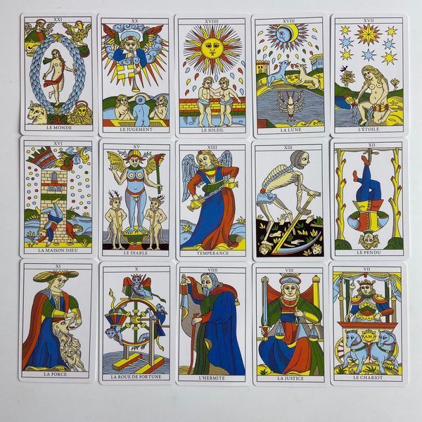 Таро Марсельское таро, уменьшенная (Tarot of Marseille) BTR-B-355 BTR-B-355 фото