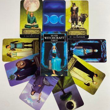 Таро Срібного Чаклунства, зменшена (Silver Witchcraft Tarot) TR-B-356 BTR-B-356 фото
