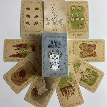 Таро Дикий Волк, уменьшенная (The Wild Wolf Tarot) TR-B-501 BTR-B-501 фото