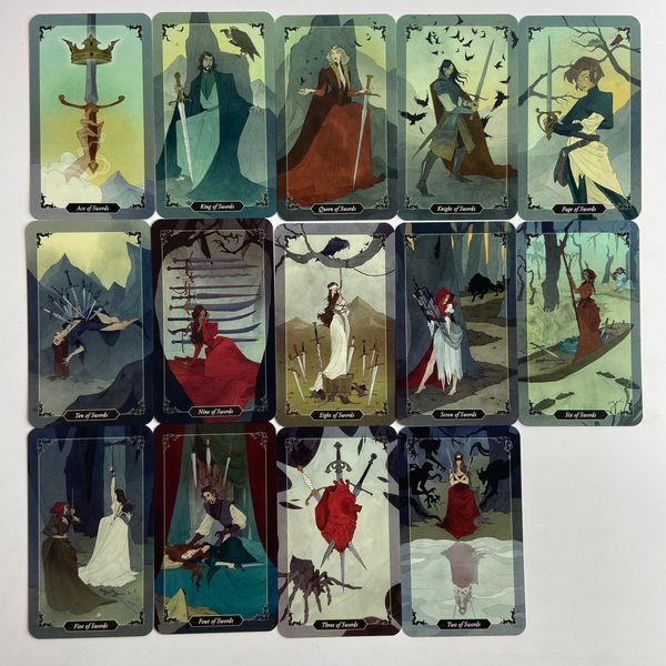 Подарочный набор таро Темного Леса, Dark Wood Tarot, книга + карты TR-B-243 BTR-B-243 фото