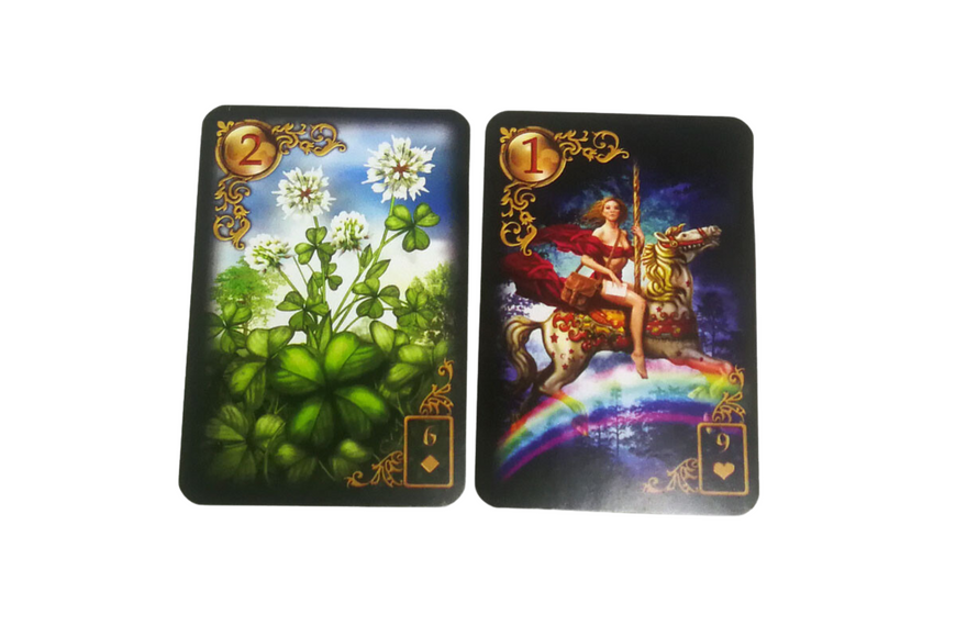 Карты оракул - Золотые мечты Ленорман, Gilded Reverie Lenormand cards-taro-4 фото