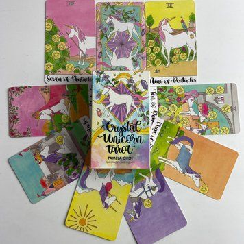 Таро Хрустальный Единорог, уменьшенная (Crystal Unicorn Tarot) TR-B-419 BTR-B-419 фото