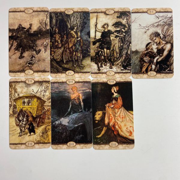 Таро Рэкхема, уменьшенная (Rackham Tarot) BTR-B-470 BTR-B-470 фото
