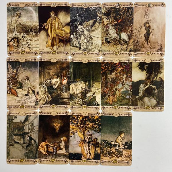 Таро Рэкхема, уменьшенная (Rackham Tarot) BTR-B-470 BTR-B-470 фото