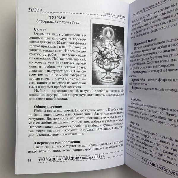 Подарочный набор таро Колесо года, книга + карты TR-B-4 BTR-B-4 фото