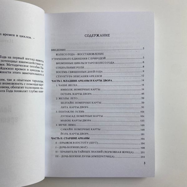 Подарочный набор таро Колесо года, книга + карты TR-B-4 BTR-B-4 фото