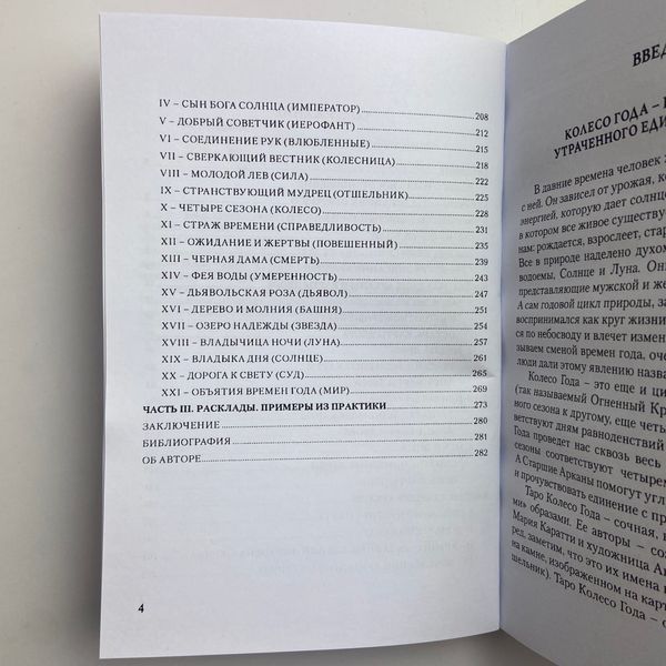 Подарочный набор таро Колесо года, книга + карты TR-B-4 BTR-B-4 фото
