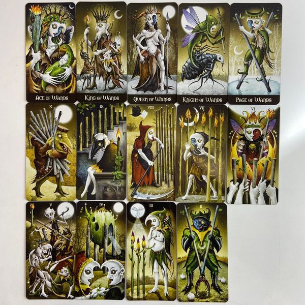 Таро Безумной луны, Deviant Moon Tarot TR-B-28 фото