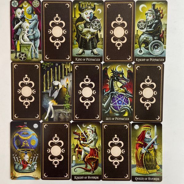 Таро Безумной луны, Deviant Moon Tarot TR-B-28 фото