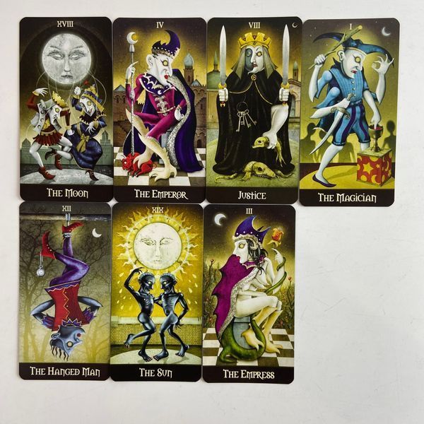 Таро Безумной луны, Deviant Moon Tarot TR-B-28 фото