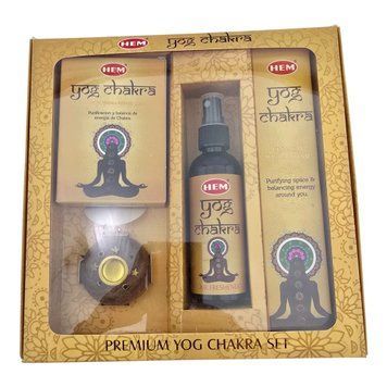 Набір пилкових пахощів Premium Yog Chakra Set Masala Incense, Масала HEM ZP-825 BZP-825 фото