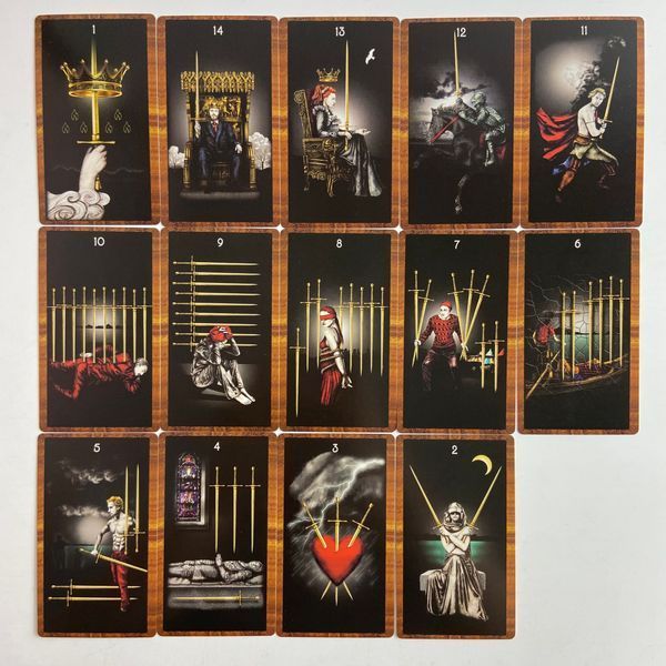 Таро Танцы в темноте, уменьшенная (Dancing in the Dark Tarot) TR-B-362 BTR-B-362 фото