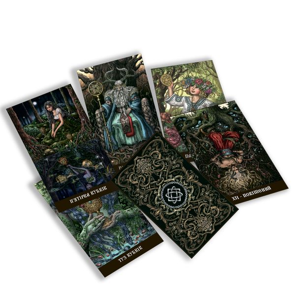 Карты таро - Славянских Легенд, The Slavic Legends Tarot (Украинская версия) TR-B-652 фото