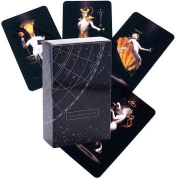 Таро Справжнє Чорне Таро, зменшена (True Black Tarot) TR-B-364 BTR-B-364 фото