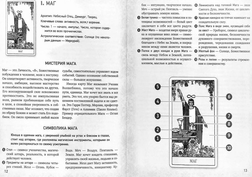 Книга - Таро Вейта, Глибока символіка карт. Найяскравіший опис (Мартін Велс) book-taro-27 фото