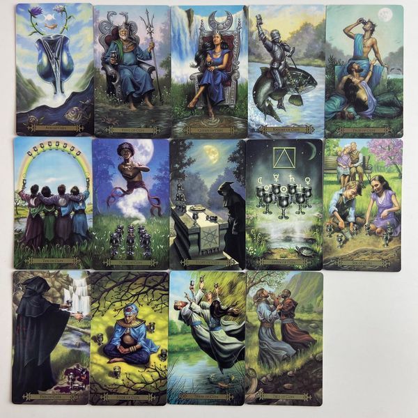 Таро Современного Заклинателя, уменьшенная (Modern Spellcasters Tarot) TR-B-477 BTR-B-477 фото