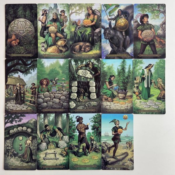Таро Современного Заклинателя, уменьшенная (Modern Spellcasters Tarot) TR-B-477 BTR-B-477 фото
