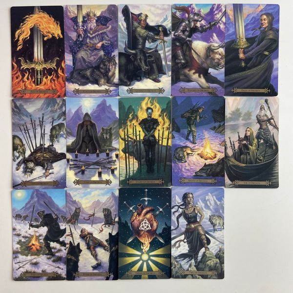 Таро Современного Заклинателя, уменьшенная (Modern Spellcasters Tarot) TR-B-477 BTR-B-477 фото