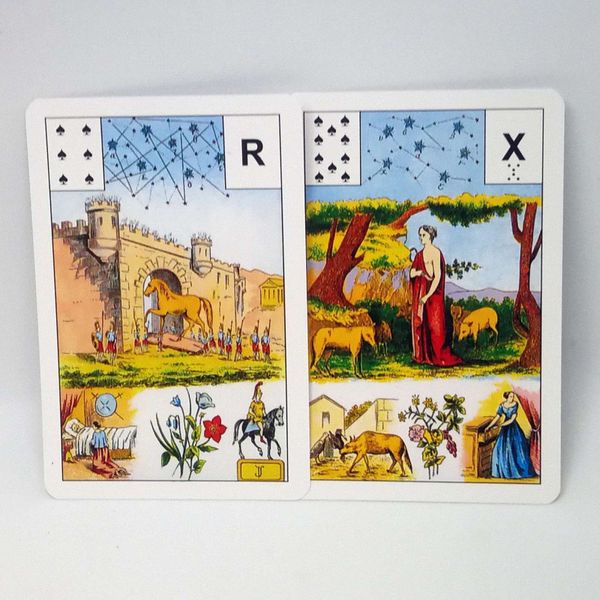 Астро-мифологическая колода - Ленорманд (Lenormand) cards-taro-13 фото