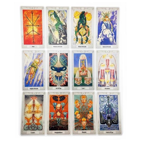 Карти таро - Тота Алістера Кроулі, зменшена (Thoth Tarot Aleister Crowley) TR-B-480 фото