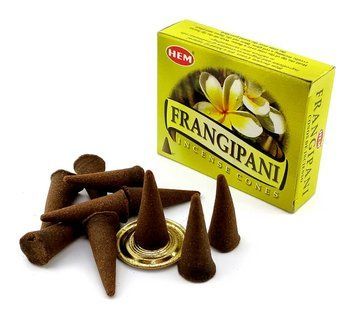 Арома-конуси Frangipani Dhoop Cones, HEM (Франжіпані) ZP-732 BZP-732 фото