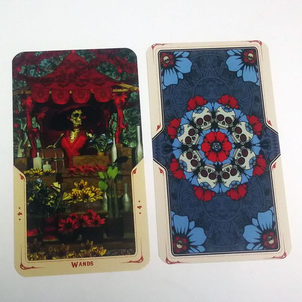 Карты Таро - Святой Смерти (Santa Muerte Tarot) cards-taro-67 фото