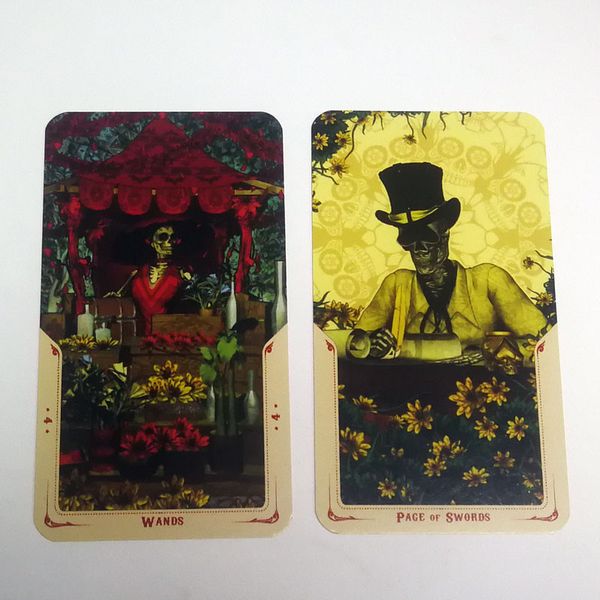 Карты Таро - Святой Смерти (Santa Muerte Tarot) cards-taro-67 фото