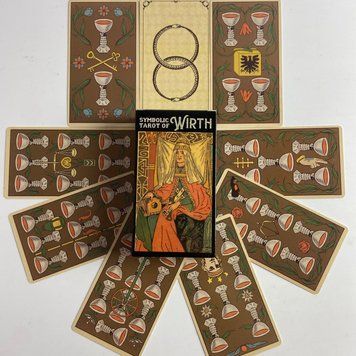 Таро Вірта Символічне, зменшена (Symbolic Tarot of Wirth) TR-B-538 BTR-B-538 фото