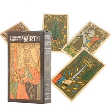 Карты таро - Вирта Символическое, уменьшенная (Symbolic Tarot of Wirth) TR-B-538 фото